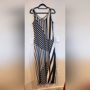 Nine West Maxi stripped dress New